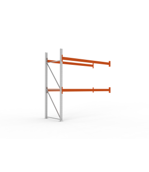 Palettenregal Anbauregal 2700×2700×1100 mm, 9 Stellplätze, 2