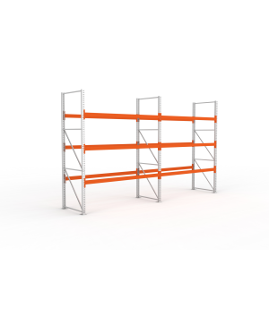 Palettenregal Komplettregal 3300×5655×1100 mm, 24 Stellplätz
