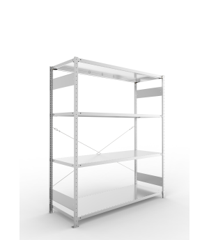 Fachbodenregal Grundregal 2000×1700×600 mm, 200 kg Fachlast 