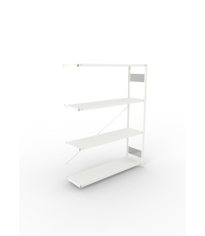 Fachbodenregal Anbauregal 2000×1500×400 mm, 200 kg Fachlast 