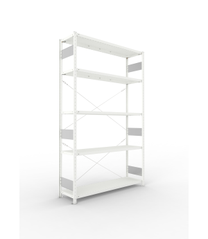 Fachbodenregal Grundregal 2500×1500×400 mm, 200 kg Fachlast 