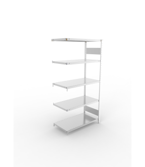 Fachbodenregal Anbauregal 2000×1000×500 mm, 150 kg Fachlast 