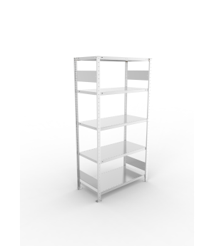 Fachbodenregal Grundregal 2000×1000×500 mm, 150 kg Fachlast 