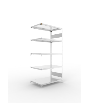 Fachbodenregal Anbauregal 2000×1000×600 mm, 150 kg Fachlast 