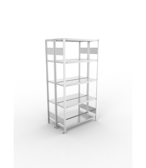 Fachbodenregal Grundregal 2000×1000×300 mm, 150 kg Fachlast 