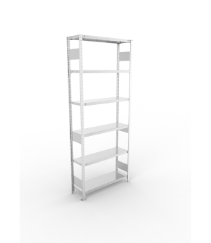 Fachbodenregal Grundregal 2500×1000×300 mm, 150 kg Fachlast 