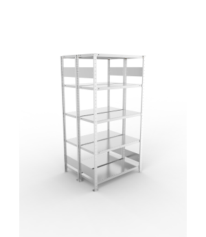 Fachbodenregal Grundregal 2000×1000×400 mm, 150 kg Fachlast 