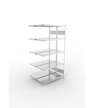 Fachbodenregal Anbauregal 2000×1000×400 mm, 150 kg Fachlast 