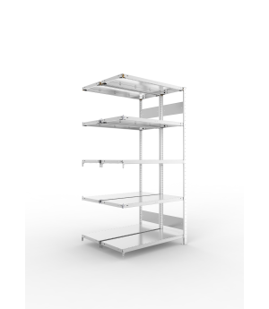 Fachbodenregal Anbauregal 2000×1000×400 mm, 150 kg Fachlast 