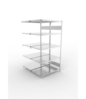 Fachbodenregal Anbauregal 2000×1000×600 mm, 150 kg Fachlast 
