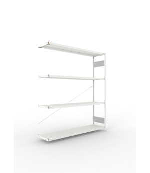 Fachbodenregal Anbauregal 2000×1700×400 mm, 200 kg Fachlast 