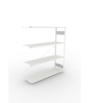 Fachbodenregal Anbauregal 2000×1700×500 mm, 200 kg Fachlast 
