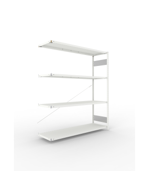 Fachbodenregal Anbauregal 2000×1700×500 mm, 200 kg Fachlast 