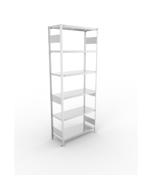 Fachbodenregal Grundregal 2500×1000×400 mm, 150 kg Fachlast 
