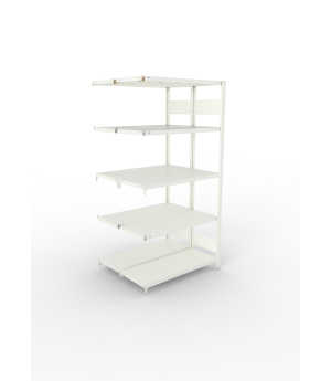Fachbodenregal Anbauregal 2000×1000×400 mm, 150 kg Fachlast 
