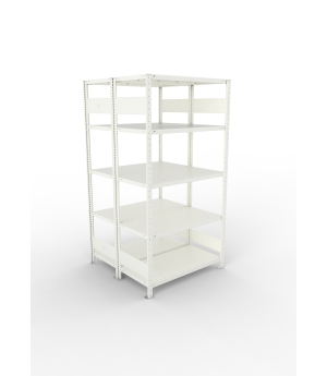 Fachbodenregal Grundregal 2000×1000×500 mm, 150 kg Fachlast 