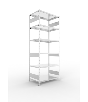Fachbodenregal Grundregal 2500×1000×600 mm, 150 kg Fachlast 