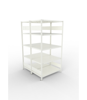 Fachbodenregal Grundregal 2000×1000×600 mm, 150 kg Fachlast 
