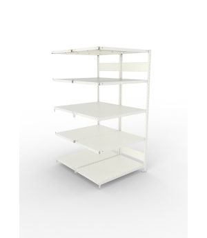 Fachbodenregal Anbauregal 2000×1000×600 mm, 150 kg Fachlast 