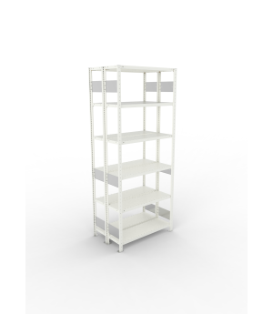 Fachbodenregal Grundregal 2500×1000×300 mm, 150 kg Fachlast 