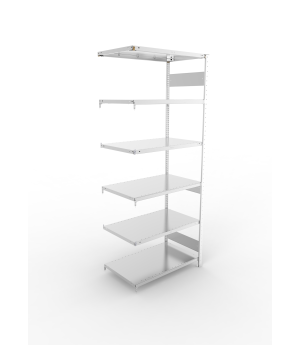 Fachbodenregal Anbauregal 2500×1000×600 mm, 150 kg Fachlast 
