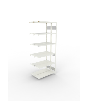 Fachbodenregal Anbauregal 2500×1000×300 mm, 150 kg Fachlast 