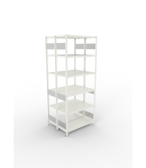 Fachbodenregal Grundregal 2500×1000×400 mm, 150 kg Fachlast 