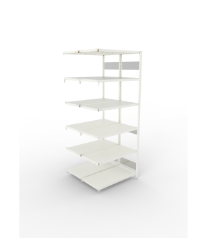 Fachbodenregal Anbauregal 2500×1000×500 mm, 150 kg Fachlast 