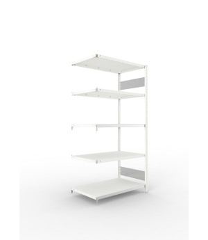 Fachbodenregal Anbauregal 2000×1000×600 mm, 150 kg Fachlast 