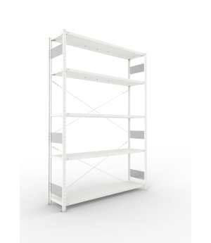 Fachbodenregal Grundregal 2500×1700×400 mm, 200 kg Fachlast 