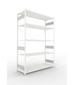 Fachbodenregal Grundregal 2500×1700×600 mm, 200 kg Fachlast 