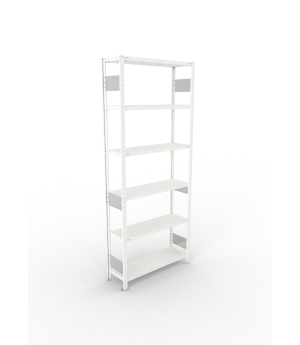 Fachbodenregal Grundregal 2500×1000×300 mm, 150 kg Fachlast 