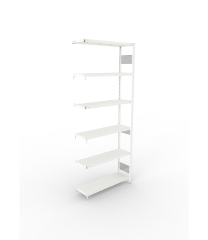 Fachbodenregal Anbauregal 2500×1000×300 mm, 150 kg Fachlast 