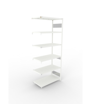 Fachbodenregal Anbauregal 2500×1000×500 mm, 150 kg Fachlast 
