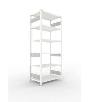 Fachbodenregal Grundregal 2500×1000×600 mm, 150 kg Fachlast 