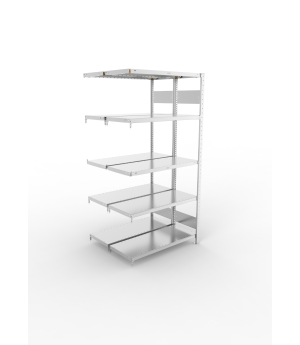 Fachbodenregal Anbauregal 2000×1000×400 mm, 230 kg Fachlast 