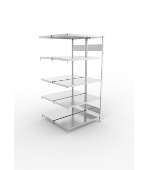 Fachbodenregal Anbauregal 2000×1000×500 mm, 230 kg Fachlast 