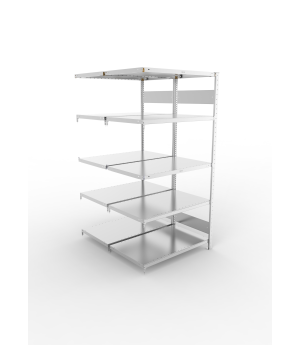 Fachbodenregal Anbauregal 2000×1000×600 mm, 230 kg Fachlast 