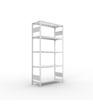 Fachbodenregal Grundregal 2000×1000×400 mm, 230 kg Fachlast – META