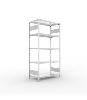 Fachbodenregal Grundregal 2000×1000×500 mm, 230 kg Fachlast – META