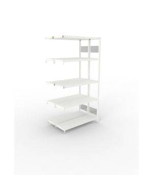 Fachbodenregal Anbauregal 2000×1000×300 mm, 230 kg Fachlast 