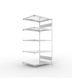 Fachbodenregal Anbauregal 2000×1000×800 mm, 230 kg Fachlast 