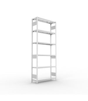Fachbodenregal Grundregal 2500×1000×300 mm, 230 kg Fachlast 