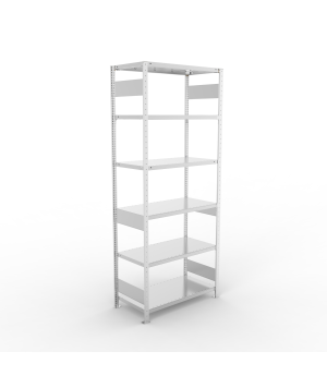 Fachbodenregal Grundregal 2500×1000×500 mm, 230 kg Fachlast 