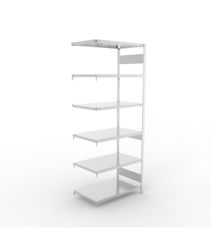 Fachbodenregal Anbauregal 2500×1000×600 mm, 230 kg Fachlast 