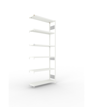 Fachbodenregal Anbauregal 2500×1000×300 mm, 230 kg Fachlast 