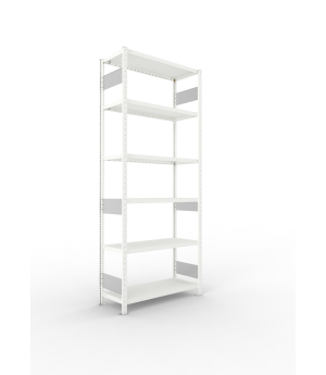 Fachbodenregal Grundregal 2500×1000×400 mm, 230 kg Fachlast 