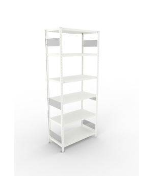Fachbodenregal Grundregal 2500×1000×500 mm, 230 kg Fachlast 