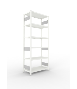 Fachbodenregal Grundregal 2500×1000×500 mm, 230 kg Fachlast 