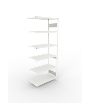 Fachbodenregal Anbauregal 2500×1000×500 mm, 230 kg Fachlast 
